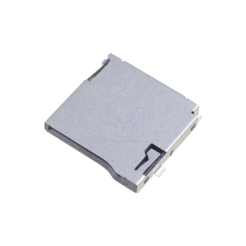 Conector microSD push-push SMT aurit | Electronic-mag.ro | Componente Electronice