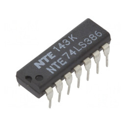 Circuit Integrat Digital XOR 4 Intrări 2 Ieșiri DIP14 | Electronic-mag.ro | Componente Electronice