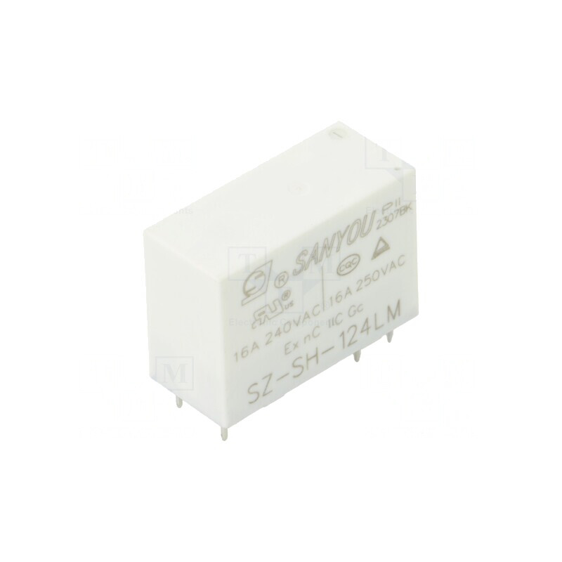 Releu Electromagnetic SPST-NO 24VDC 16A THT | Electronic-mag.ro | Componente Electronice