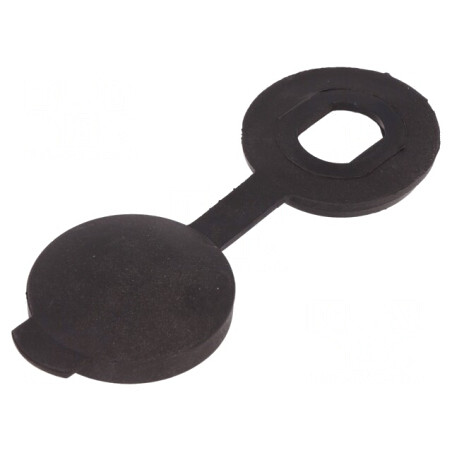 Capac Antipraf TPE Negru M16 | Electronic-mag.ro | Componente Electronice