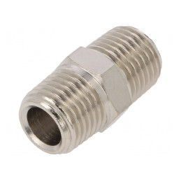 Niplu Alamă Nichelată G 1/4 300°C | Electronic-mag.ro | Componente Electronice