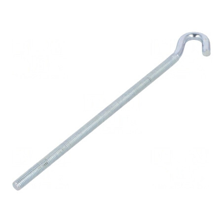 Cârlig în unghi oțel zincat 170mm | Electronic-mag.ro | Componente Electronice