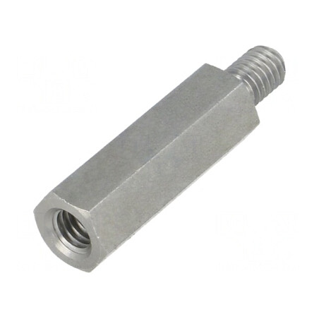 Piuliță-distanțieră filetată M6 30mm | Electronic-mag.ro | Componente Electronice