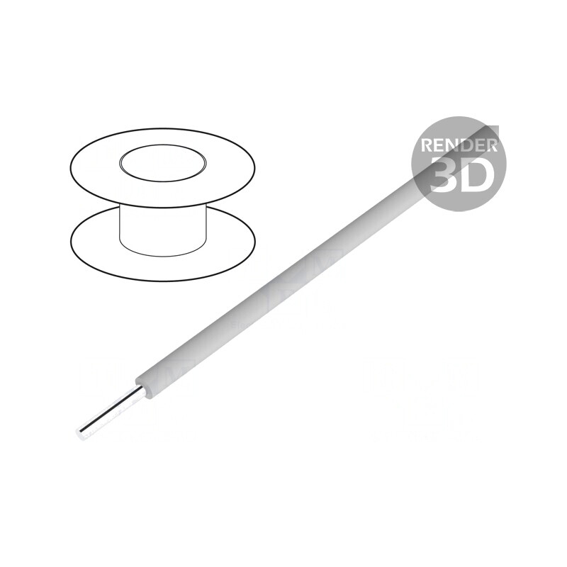 Cablu 30AWG OFC FEP Gri 50m | Electronic-mag.ro | Componente Electronice