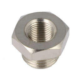 Niplu Reducţie Alamă Nichelată G 1/4 FI | Electronic-mag.ro | Componente Electronice