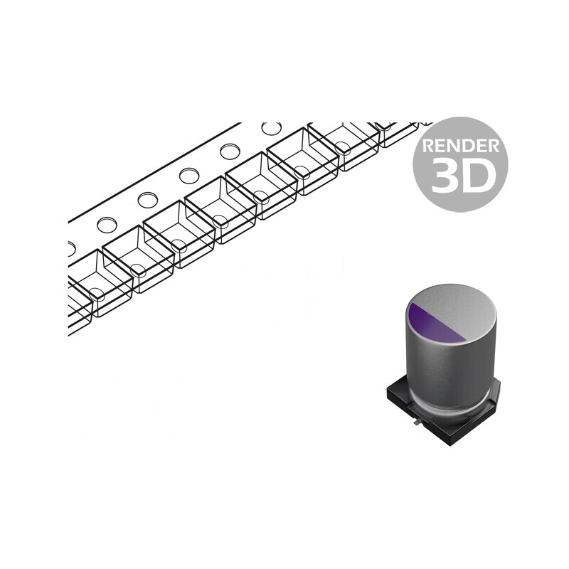 Condensator Polimeric 180uF 20VDC SMD | Electronic-mag.ro | Componente Electronice