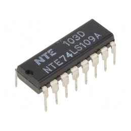 Flip-Flop JK Digital Circuit 2-Channel TTL DIP16 | Electronic-mag.ro | Componente Electronice