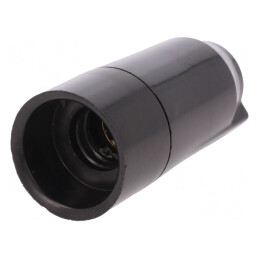Dulie E14 Bachelită Neagră 28mm | Electronic-mag.ro | Componente Electronice