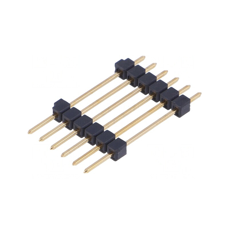 Conector PIN 1x6 Aurit 2,54mm THT | Electronic-mag.ro | Componente Electronice