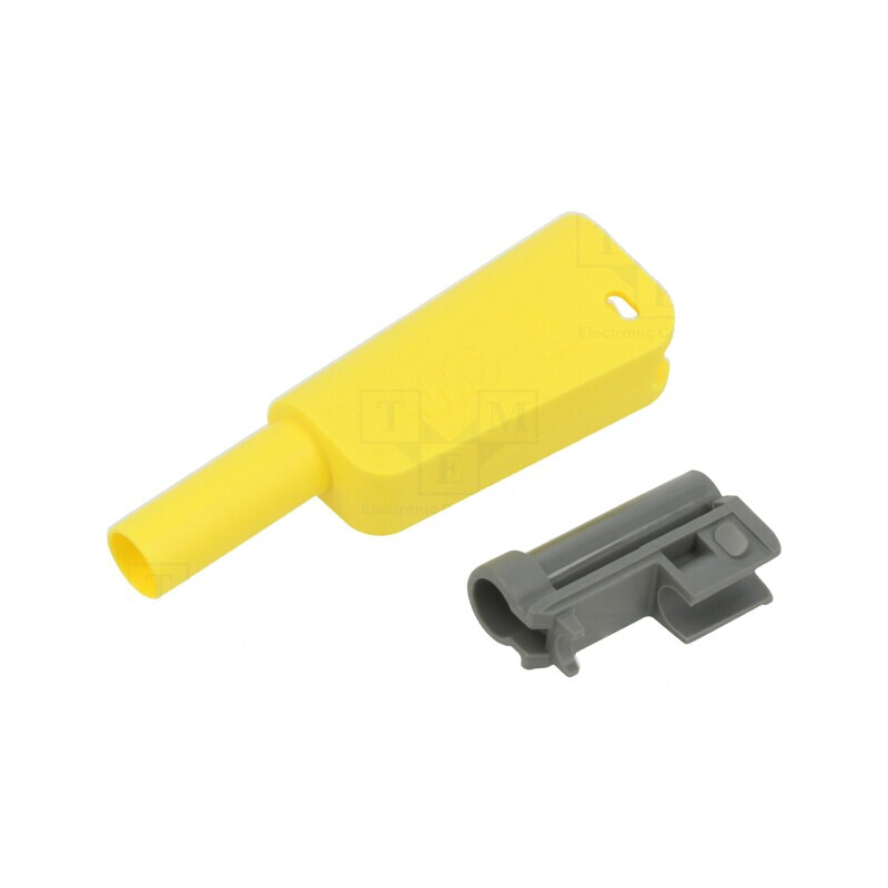 Carcasa Galbenă 32A 55,4mm pentru Mufe Banană | Electronic-mag.ro | Componente Electronice Carcasa Galbenă 32A 55,4mm pentru Mufe Banană | Electronic-mag.ro | Componente Electronice