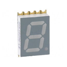 LED 7 Segmente 10mm Roșu 4-15mcd | Electronic-mag.ro | Componente Electronice