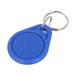 Breloc RFID Albastru 125kHz ISO 11784/5 T5577 Plastic | Electronic-mag.ro | Componente Electronice