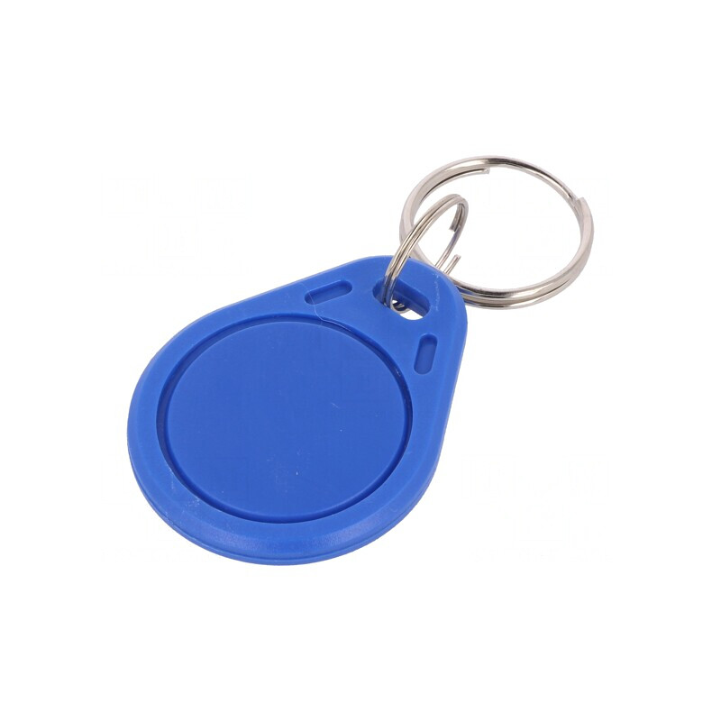 Breloc RFID Albastru 125kHz ISO 11784/5 T5577 Plastic | Electronic-mag.ro | Componente Electronice
