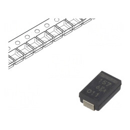 Condensator tantal-polimer 150uF 6V SMD | Electronic-mag.ro | Componente Electronice