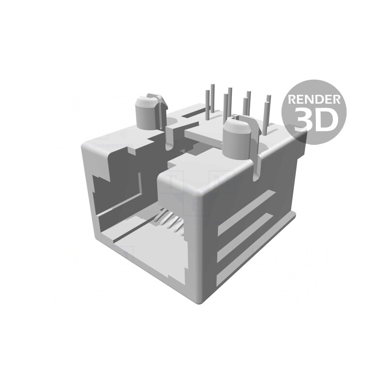 Soclu RJ45 8p8c pentru PCB THT 11.5mm | Electronic-mag.ro | Componente Electronice Soclu RJ45 8p8c pentru PCB THT 11.5mm | Electronic-mag.ro | Componente Electronice