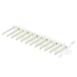 Soclu cablu-placă 12 pini 2,54mm THT cositorit | Electronic-mag.ro | Componente Electronice