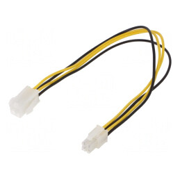 Cablu de Alimentare ATX P4 0.3m Cablexpert | Electronic-mag.ro | Componente Electronice