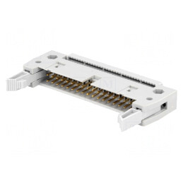 Mufă IDC Tată 34 PIN cu Ejector pentru Cablu-Bandă 1.27mm | Electronic-mag.ro | Componente Electronice