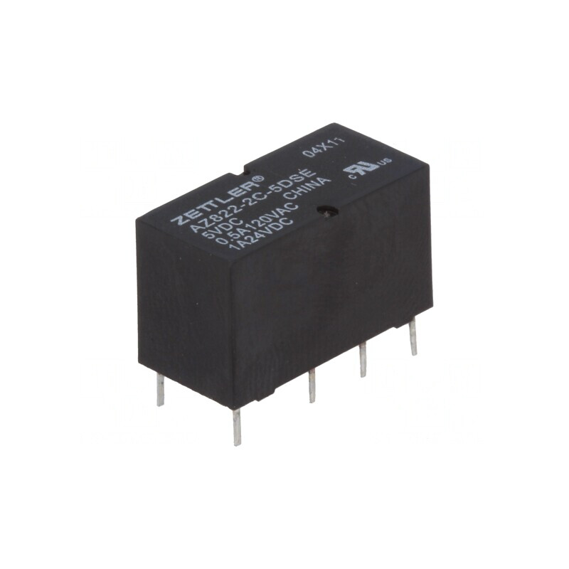 Releu Electromagnetic DPDT 5V 2A PCB | Electronic-mag.ro | Componente Electronice