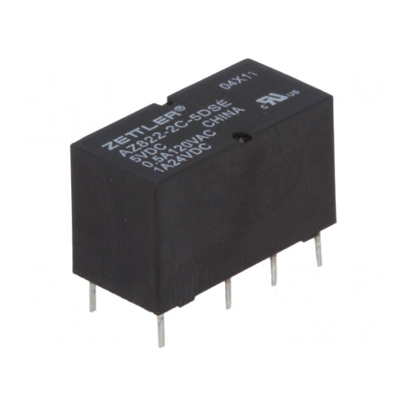 Releu Electromagnetic DPDT 5V 2A PCB | Electronic-mag.ro | Componente Electronice