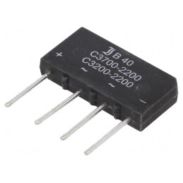 Punte Redresoare Monofazată 80V 3,7A | Electronic-mag.ro | Componente Electronice
