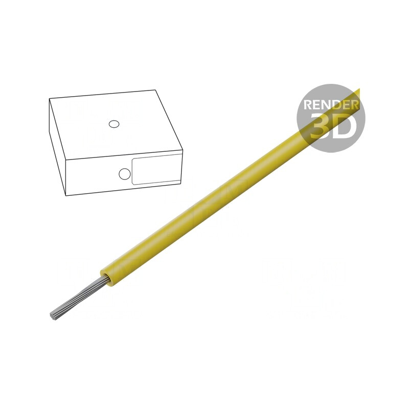 Cablu ÖLFLEX HEAT 125 SC 1x1mm2 Galben | Electronic-mag.ro | Componente Electronice