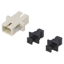 Conector de fibră optică multimod SC simplex | Electronic-mag.ro | Componente Electronice