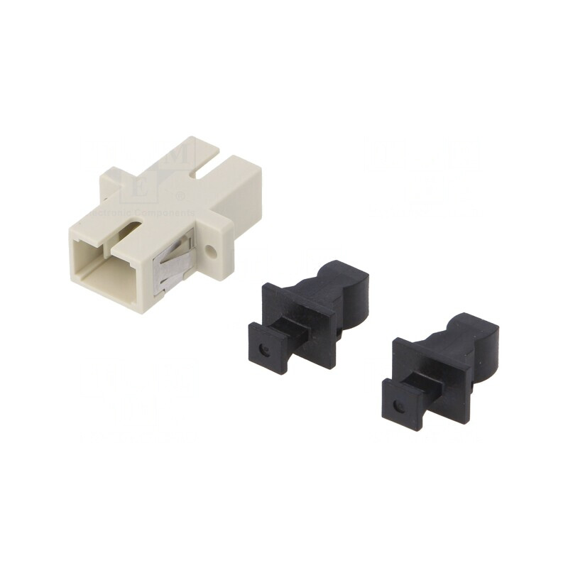 Conector de fibră optică multimod SC simplex | Electronic-mag.ro | Componente Electronice