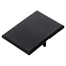 Capac Protecție Colțare Poliamidă 40mm Negru | Electronic-mag.ro | Componente Electronice