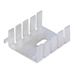 Radiator TO220 33mm x 25,4mm x 12,7mm 20K/W | Electronic-mag.ro | Componente Electronice