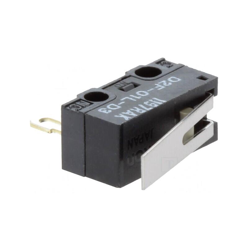Microîntrerupător cu Manetă 0,1A/30VDC | Electronic-mag.ro | Componente Electronice