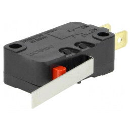Microîntrerupător SNAP ACTION cu manetă 16A/250VAC 10A/30VDC | Electronic-mag.ro | Componente Electronice