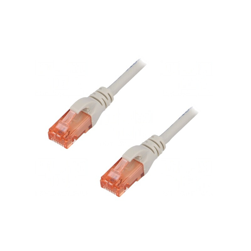 Patch cord Ethernet Cat6 0,25m LSZH Gri | Electronic-mag.ro | Componente Electronice Patch cord Ethernet Cat6 0,25m LSZH Gri | Electronic-mag.ro | Componente Electronice