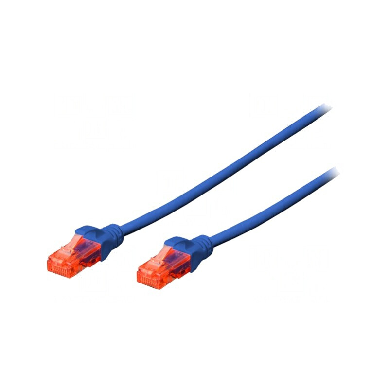 Patch Cord UTP Cat6 Albastru 0.25m | Electronic-mag.ro | Componente Electronice