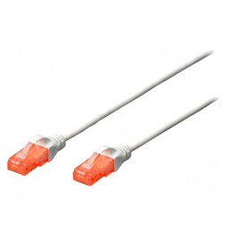 Patch Cord UTP Cat6 Alb 0.25m LSZH | Electronic-mag.ro | Componente Electronice