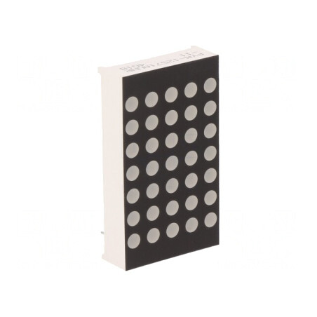 Afişaj LED Matrice Roşie 5x7 30-60mcd | Electronic-mag.ro | Componente Electronice