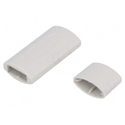 Carcasă USB ABS Gri 18x33x8.5mm | Electronic-mag.ro | Componente Electronice