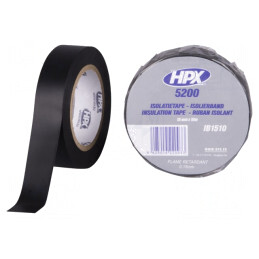 Bandă Electroizolantă Neagră 15mm x 10m | Electronic-mag.ro | Componente Electronice