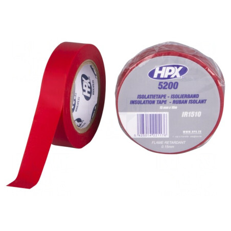 Bandă Electroizolantă Roșie 15mm x 10m | Electronic-mag.ro | Componente Electronice