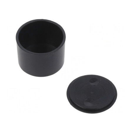 Carcasă alarmă ABS neagră 14mm 19,8mm | Electronic-mag.ro | Componente Electronice