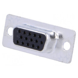 Mufă D-Sub HD 15-Pin Mamă pe Cablu Lipire | Electronic-mag.ro | Componente Electronice