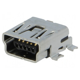 Soclu USB B Mini pentru PCB SMT 5 Pin Orizontal