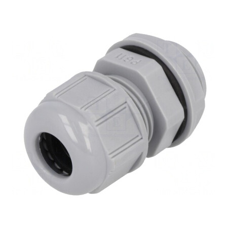 Garnitură etanșare PG11 IP68 gri poliamidă | Electronic-mag.ro | Componente Electronice