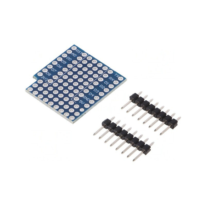 Adaptor D1 Mini Placă Prototip | Electronic-mag.ro | Componente Electronice