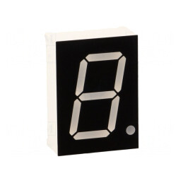 Afișaj LED 7 Segmente 20,4mm Albastru | Electronic-mag.ro | Componente Electronice