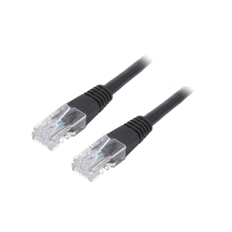 Patch cord UTP Cat5e 2m Negru | Electronic-mag.ro | Componente Electronice Patch cord UTP Cat5e 2m Negru | Electronic-mag.ro | Componente Electronice