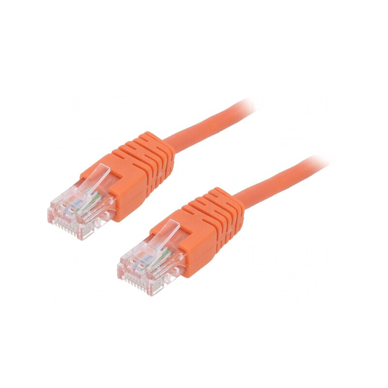 Patch Cord Ethernet Cat5e U/UTP 2m Portocaliu | Electronic-mag.ro | Componente Electronice Patch Cord Ethernet Cat5e U/UTP 2m Portocaliu | Electronic-mag.ro | Componente Electronice