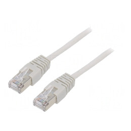 Patch Cord Ethernet 1m Gri Cat5e | Electronic-mag.ro | Componente Electronice
