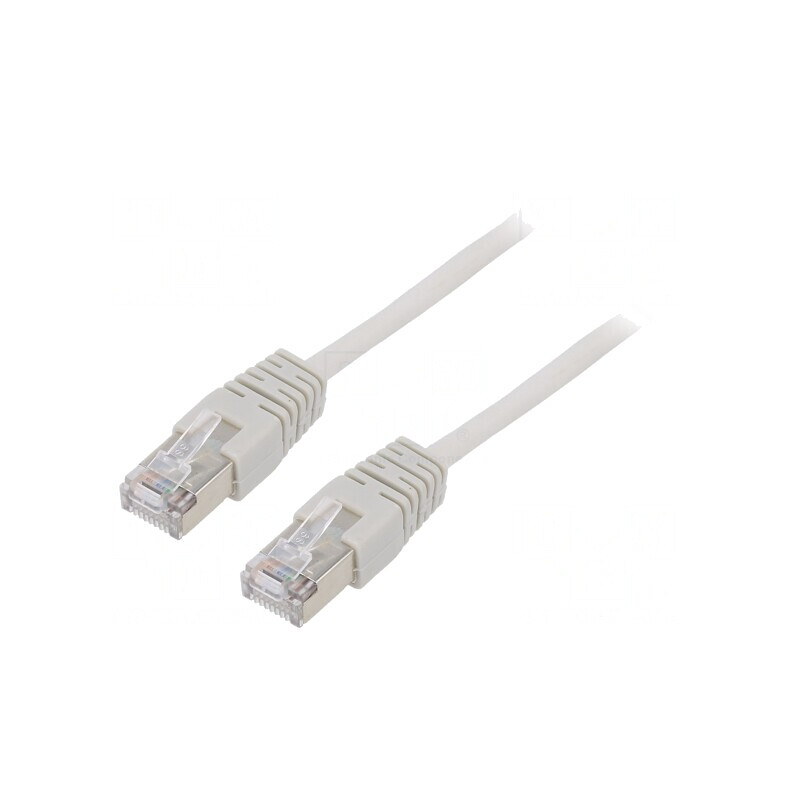 Patch Cord Ethernet 1m Gri Cat5e | Electronic-mag.ro | Componente Electronice