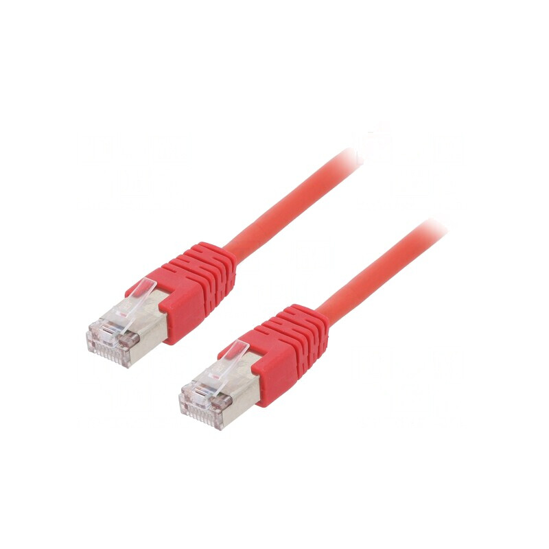 Patch Cord F/UTP Cat 5e 1m Roșu | Electronic-mag.ro | Componente Electronice Patch Cord F/UTP Cat 5e 1m Roșu | Electronic-mag.ro | Componente Electronice